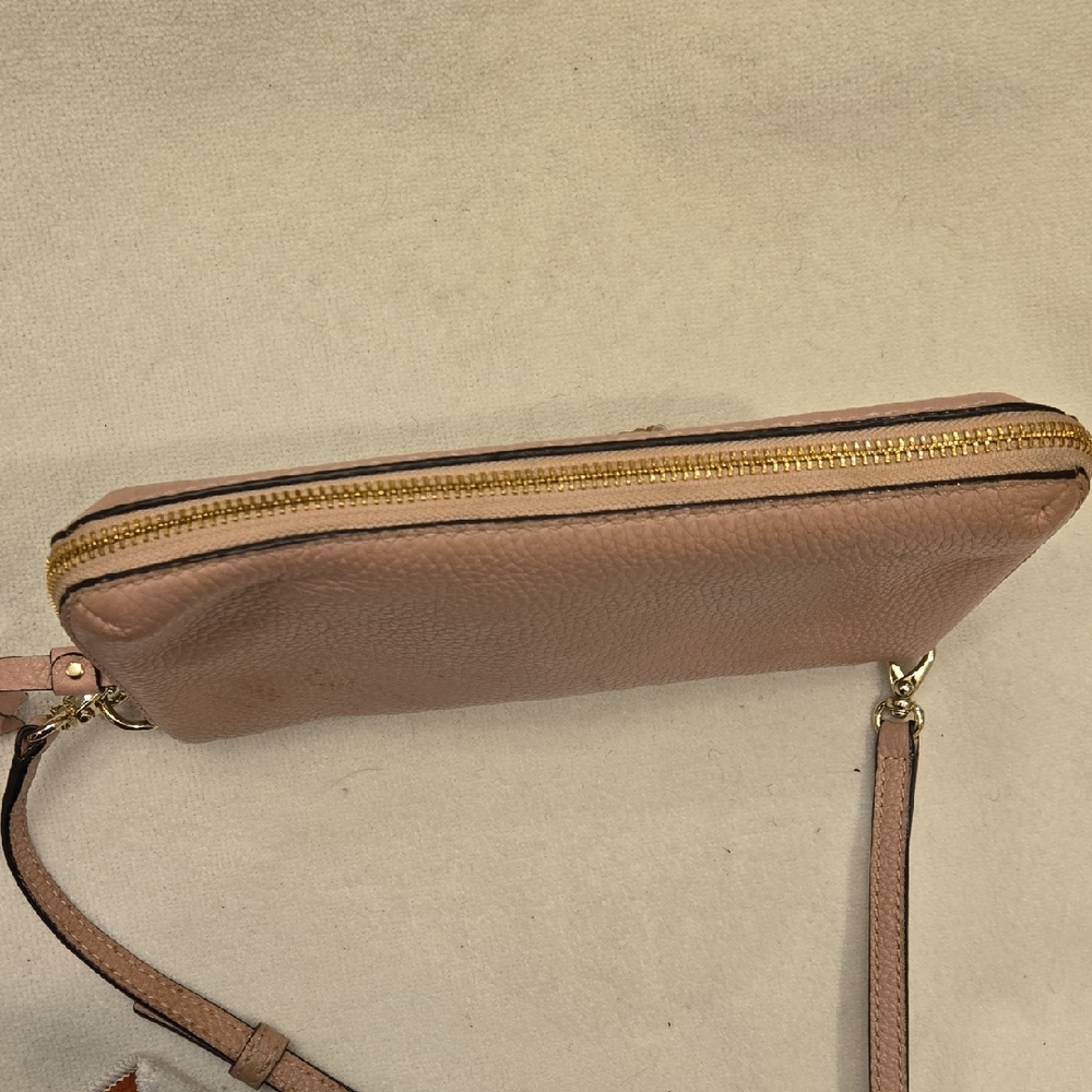 Kate Spade Cobble Hill Taryn Leather Crossbody – Rose Cloud - Picture 10 of 15